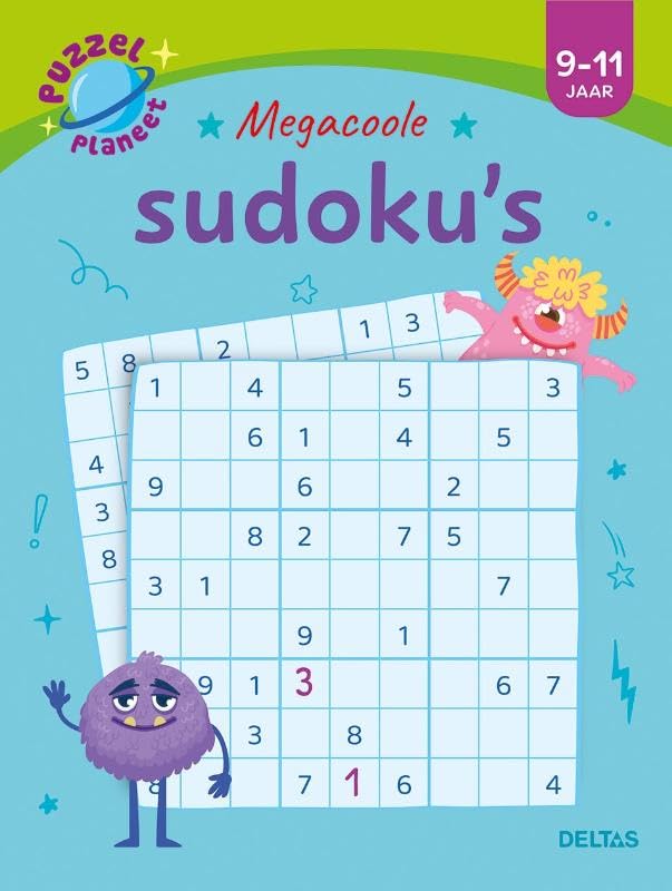 Puzzelplaneet - Megacoole sudoku's (9-11 j.