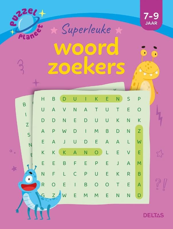 Puzzelplaneet - Superleuke woordzoekers (7-9 j.