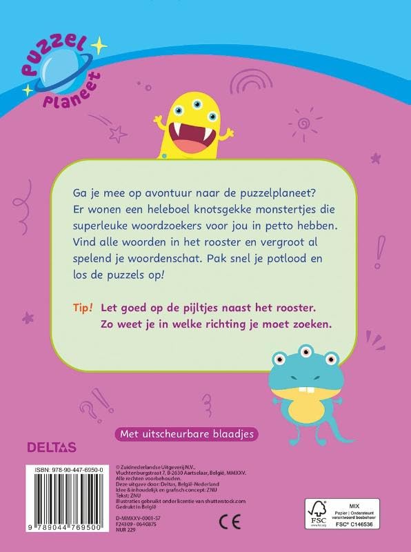 Puzzelplaneet - Superleuke woordzoekers (7-9 j.