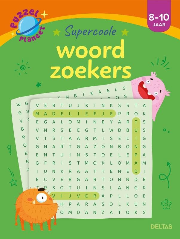 Puzzelplaneet - Supercoole woordzoekers (8-10 j.