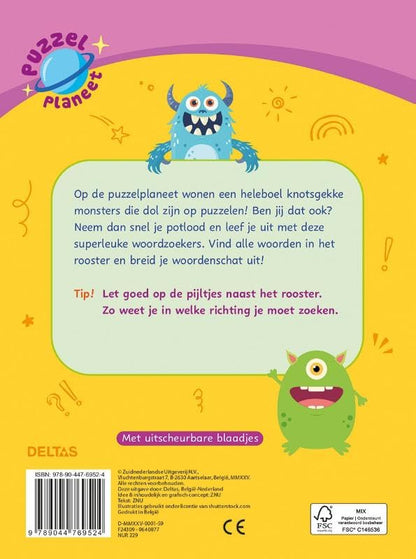 Puzzelplaneet - Megacoole woordzoekers (9-11 j.