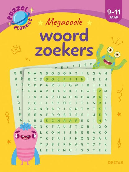 Puzzelplaneet - Megacoole woordzoekers (9-11 j.