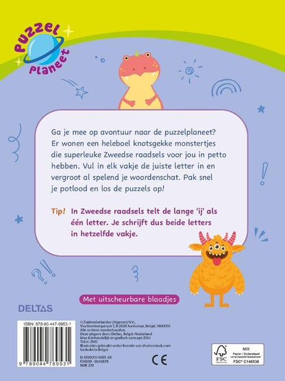 Puzzelplaneet - Superleuke zweedse raadsels (7-9 j.