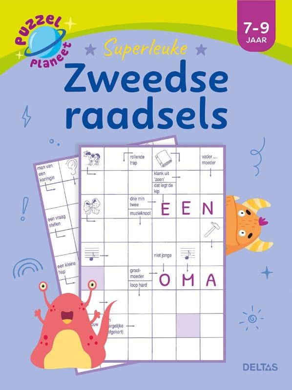 Puzzelplaneet - Superleuke zweedse raadsels (7-9 j.