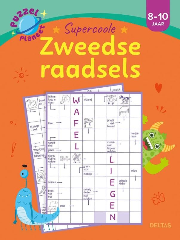 Puzzelplaneet - Supercoole zweedse raadsels (8-10 j.