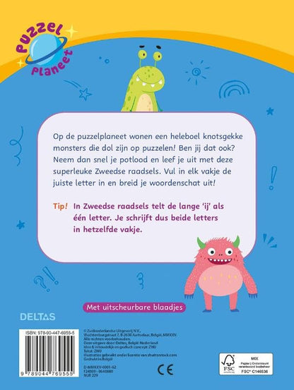 Puzzelplaneet - Megacoole zweedse raadsels (9-11 j.
