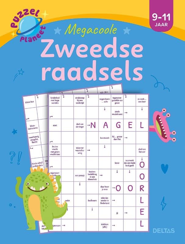 Puzzelplaneet - Megacoole zweedse raadsels (9-11 j.
