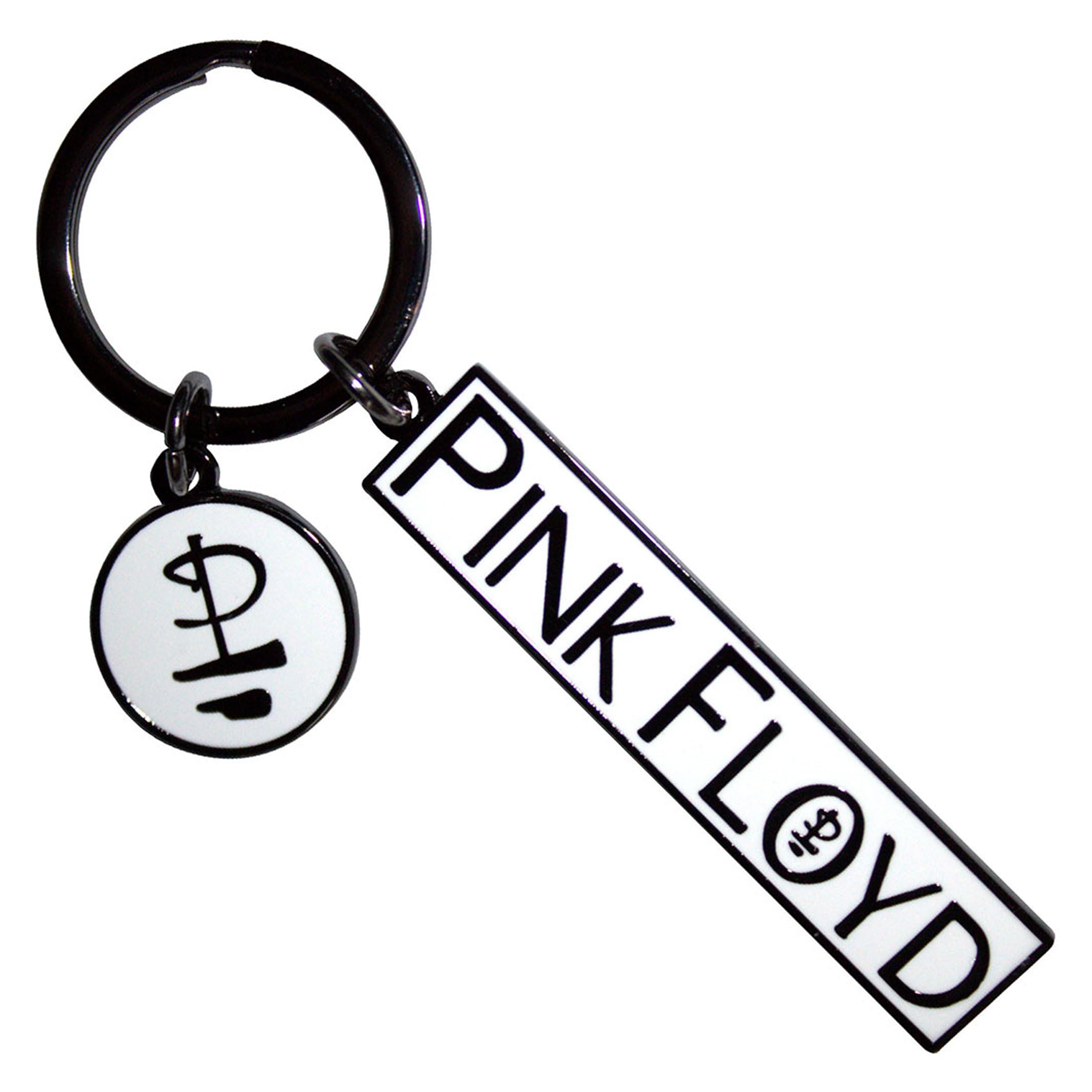 Pink Floyd Division Bell Logo Charm keyring Keychain One Size
