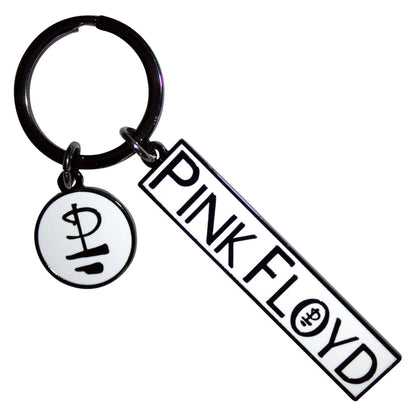 Pink Floyd Division Bell Logo Charm keyring Keychain One Size