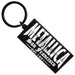 Rock Off officially licensed products Metallica Quake Band Logo Keyring Keychain One Size