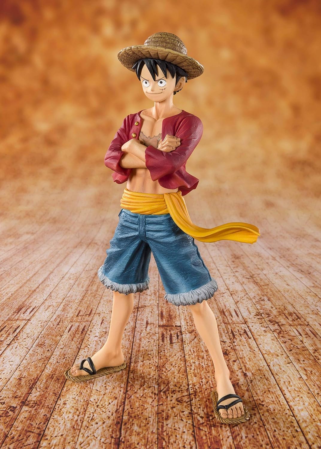 TAMASHII NATIONS - One Piece - Straw Hat Luffy, Bandai Spirits FiguartsZERO Collectible Figure