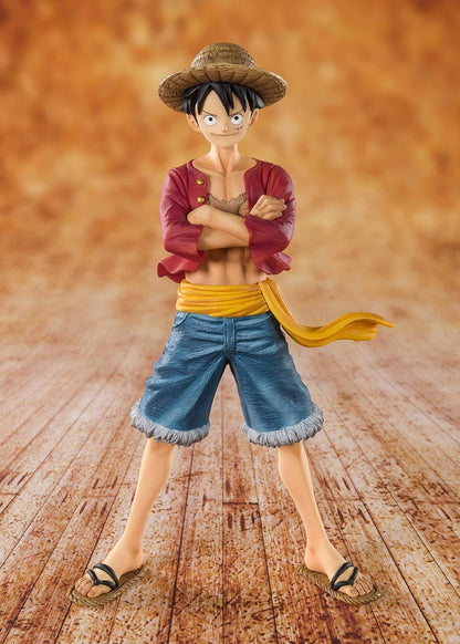 TAMASHII NATIONS - One Piece - Straw Hat Luffy, Bandai Spirits FiguartsZERO Collectible Figure