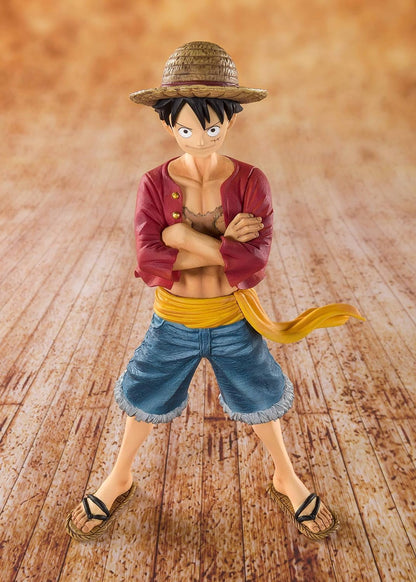 TAMASHII NATIONS - One Piece - Straw Hat Luffy, Bandai Spirits FiguartsZERO Collectible Figure