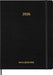 Moleskine Essential Planner 2025-2026, 15-Month Vertical Weekly Diary with Daily Time Slots, Flexible Cover, Black Color, XXL Size 23.5x28.14