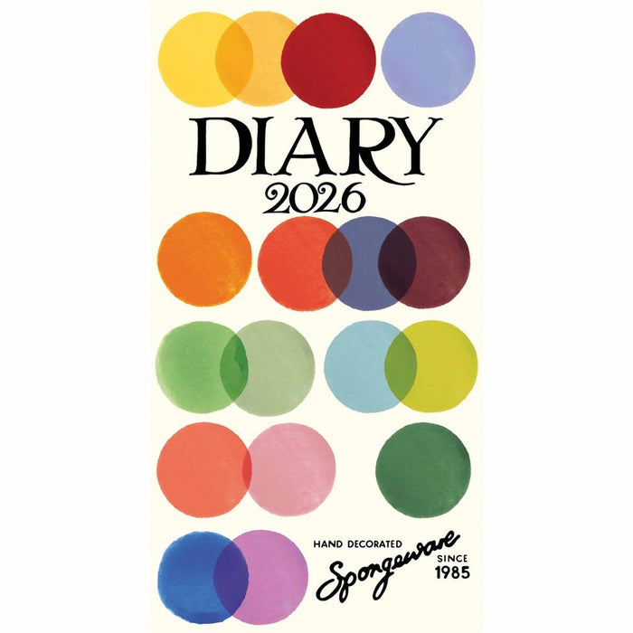 Carousel Worldwide, Emma Bridgewater Colour Palette 2026 Deluxe Slim Diary Planner