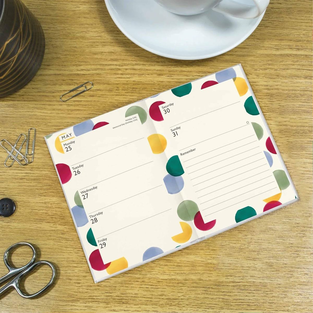 Carousel Worldwide, Emma Bridgewater Big Polka Dot 2026 A6 Diary Planner
