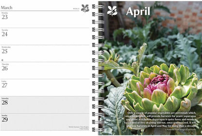 Carousel Worldwide, National Trust, Gardening 2026 Deluxe Wire-o Diary Planner