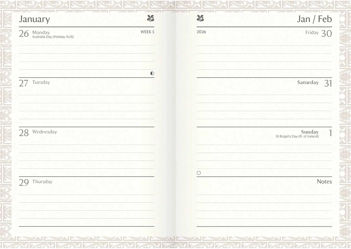 Carousel Worldwide, National Trust 2026 Diary Planner