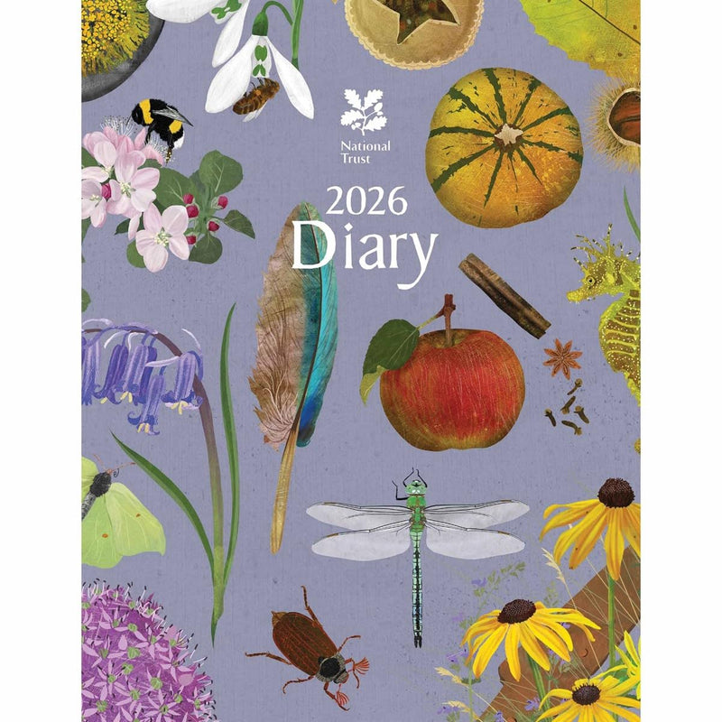 Carousel Worldwide, National Trust, Illustrated 2026 Deluxe Wire-o Diary Planner