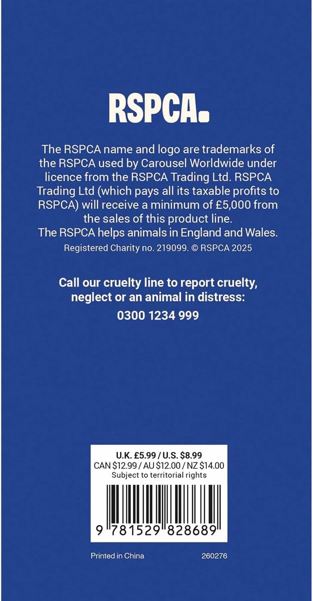 Carousel Worldwide, RSPCA 2026 Slim Diary Planner
