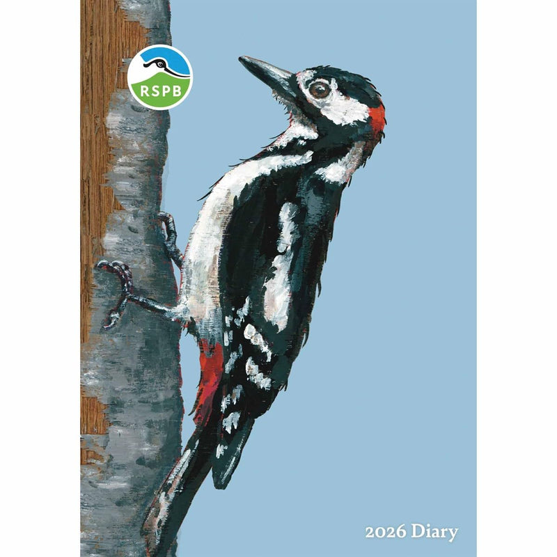 Carousel Worldwide RSPB 2026 Diary Planner – Wildlife Photography, Monthly & Weekly Organiser, Durable Hardcover Journal
