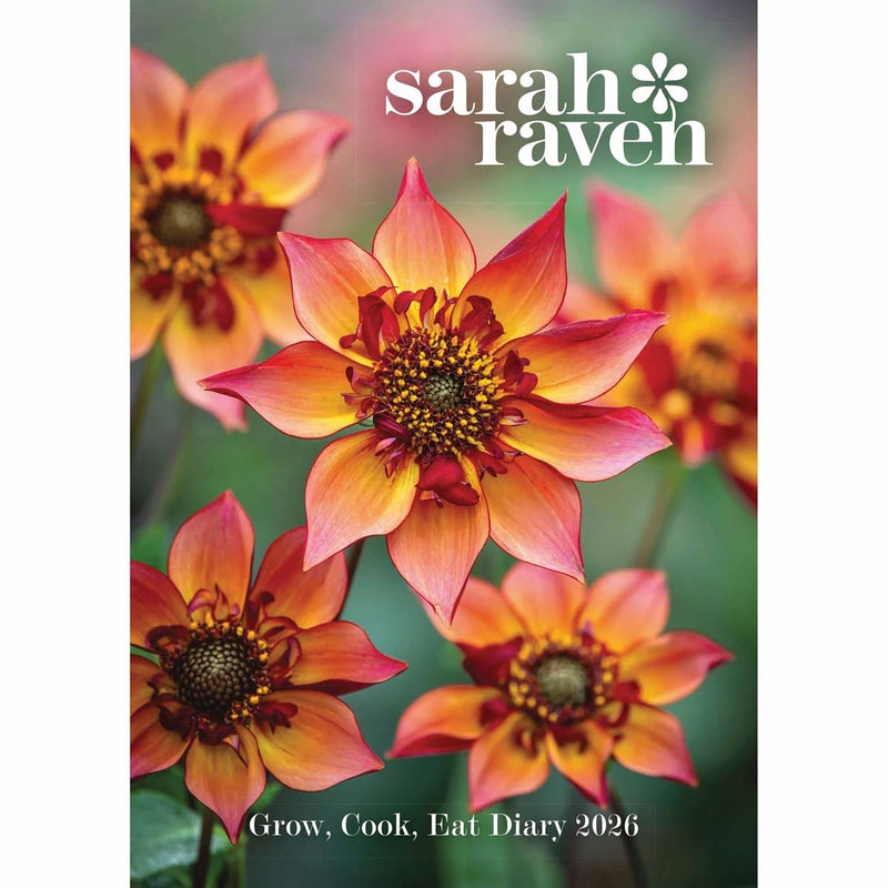 Carousel Worldwide, Sarah Raven's Grow Cook Eat in Art 2026 Deluxe Wire-o Diary Planner