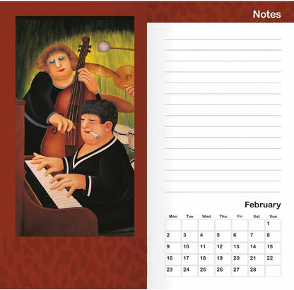 Carousel Worldwide, Beryl Cook 2026 Deluxe Slim Diary Planner