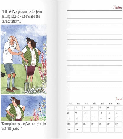 Carousel Worldwide, Tottering By Gently 2026 Deluxe Slim Diary Planner