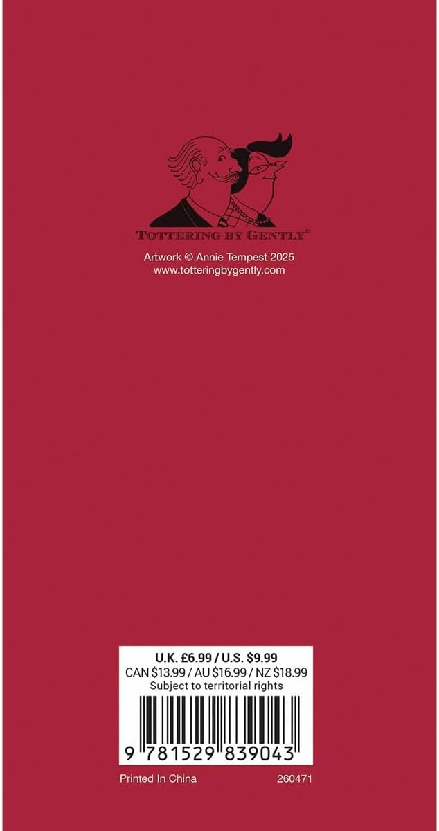 Carousel Worldwide, Tottering By Gently 2026 Deluxe Slim Diary Planner