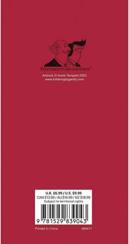 Carousel Worldwide, Tottering By Gently 2026 Deluxe Slim Diary Planner