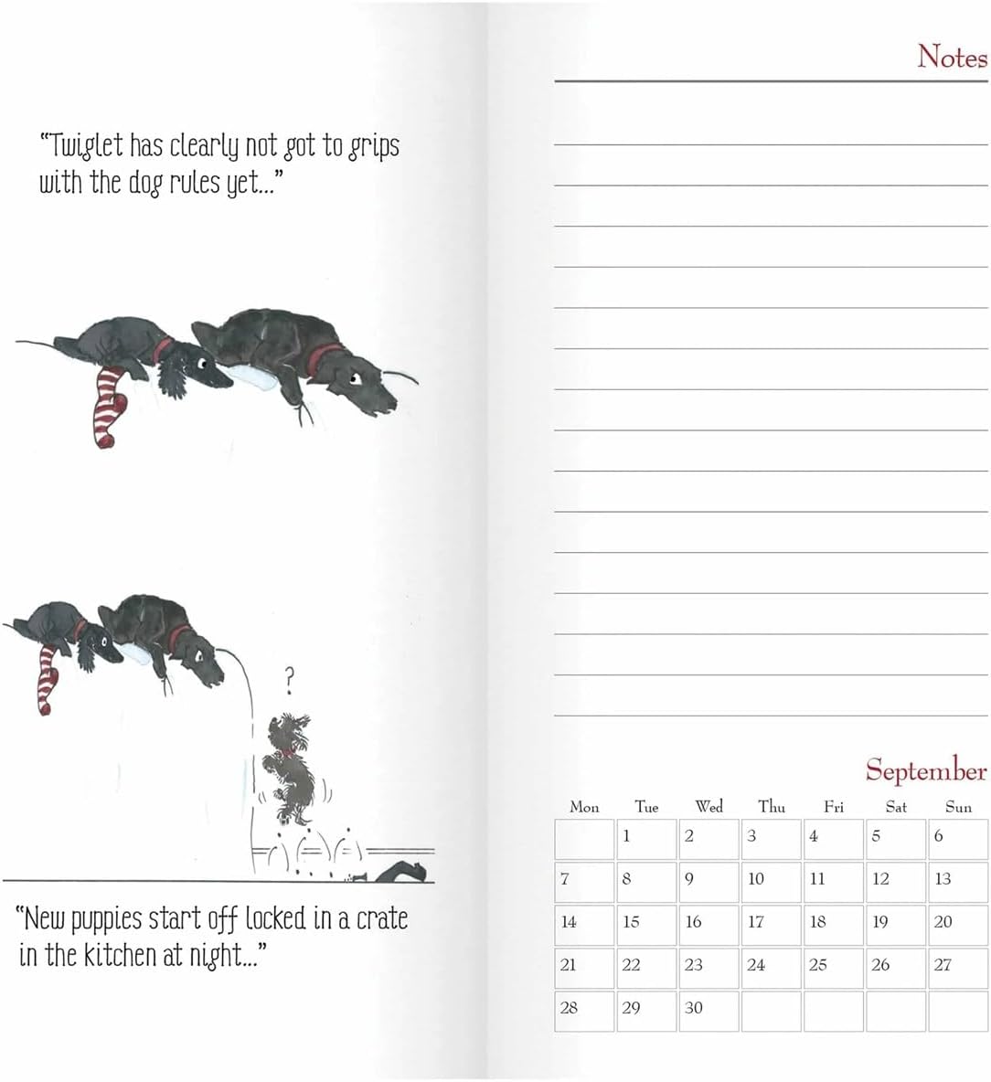 Carousel Worldwide, Tottering By Gently 2026 Deluxe Slim Diary Planner