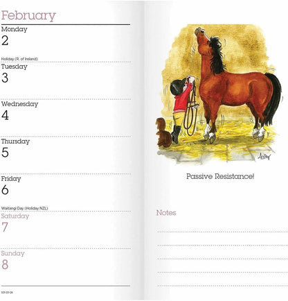 Carousel Worldwide, Alison's Animals 2026 Slim Diary Planner