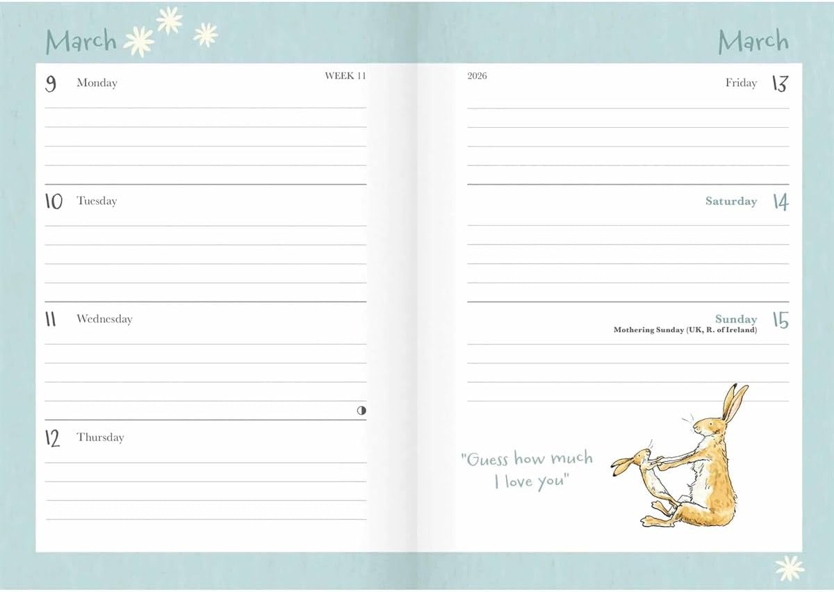 Carousel Worldwide, Guess How Much I Love You 2026 Diary Planner