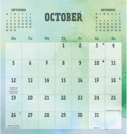 Carousel Worldwide, Be Organised and Be Awesome 2026 Easel Desk Calendar