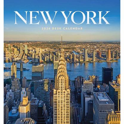 Carousel Worldwide, New York 2026 Easel Desk Calendar