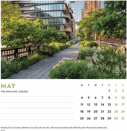Carousel Worldwide, New York 2026 Easel Desk Calendar