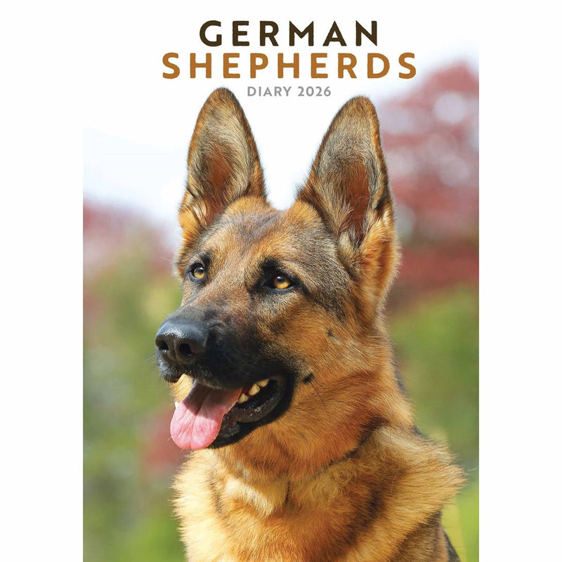 Carousel Worldwide, German Shepherds 2026 A5 Diary