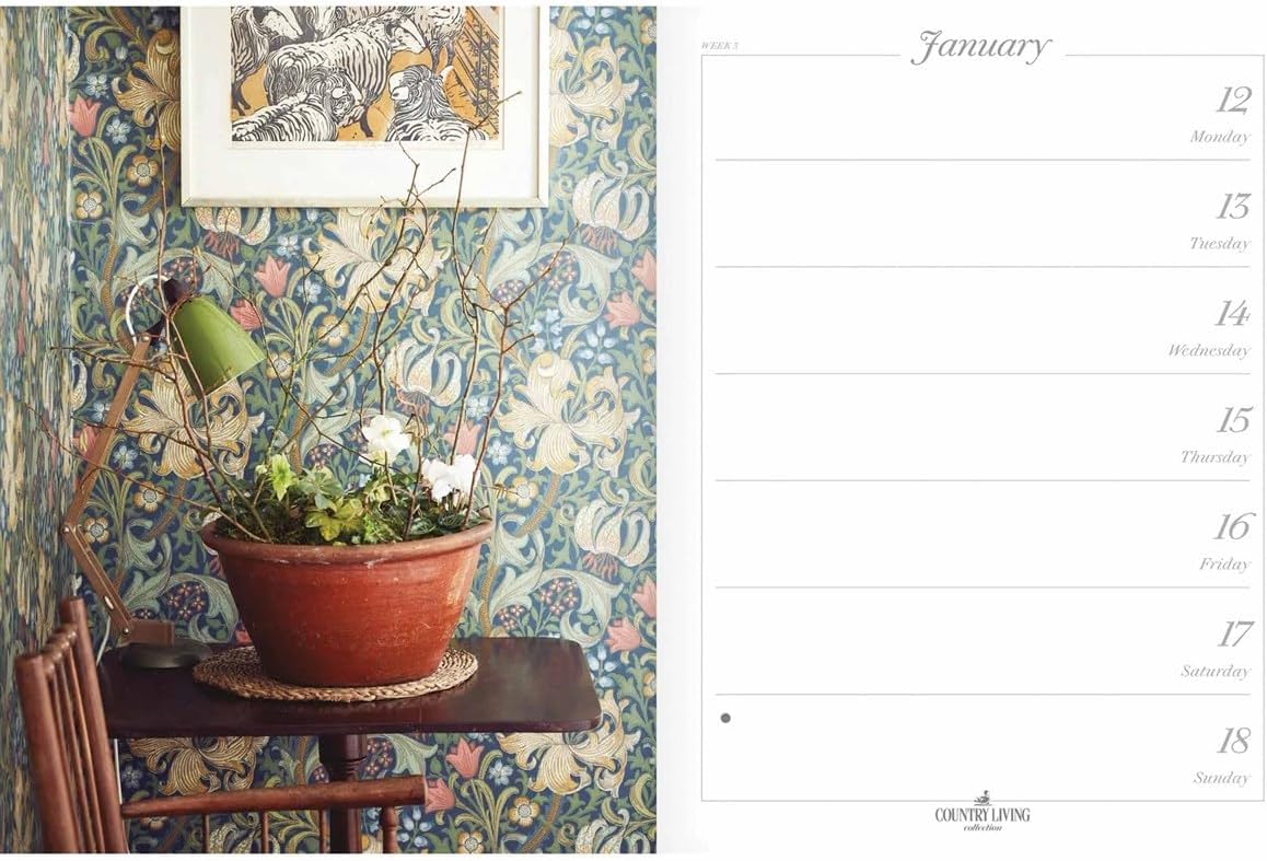 Carousel Worldwide, Country Living 2026 Deluxe Cased Diary Planner