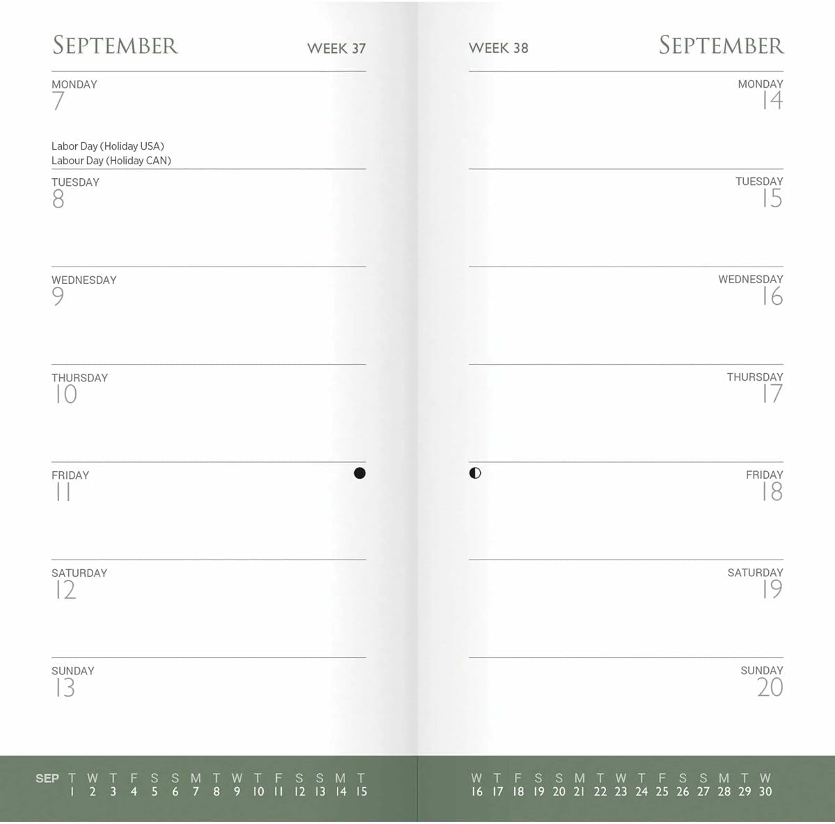 Carousel Worldwide, Beautiful Gardens, Alan Titchmarsh 2026 Slim Diary Planner