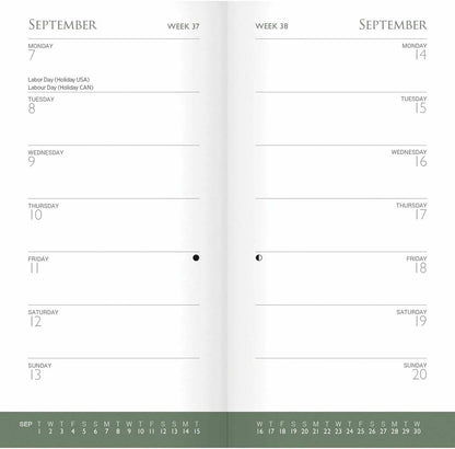 Carousel Worldwide, Beautiful Gardens, Alan Titchmarsh 2026 Slim Diary Planner
