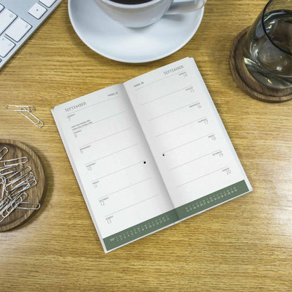 Carousel Worldwide, Beautiful Gardens, Alan Titchmarsh 2026 Slim Diary Planner