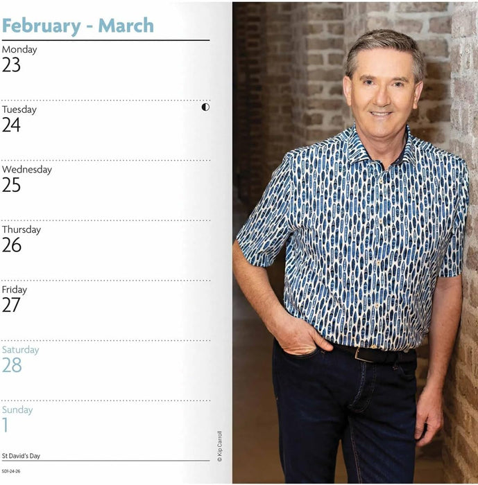 Carousel Worldwide, Daniel O'Donnell 2026 Slim Diary Planner