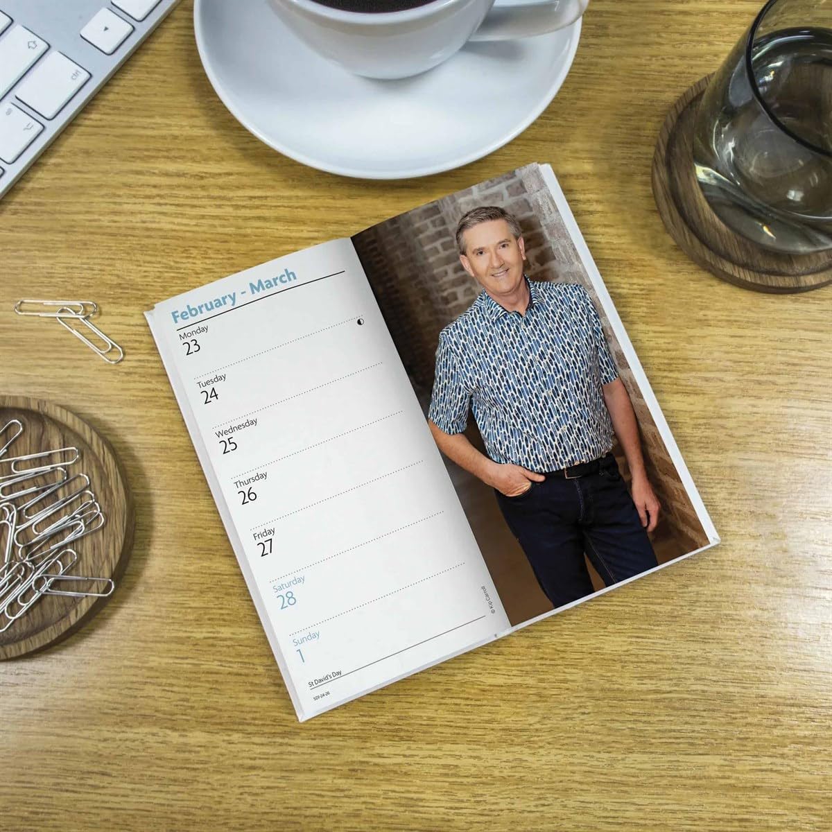 Carousel Worldwide, Daniel O'Donnell 2026 Slim Diary Planner