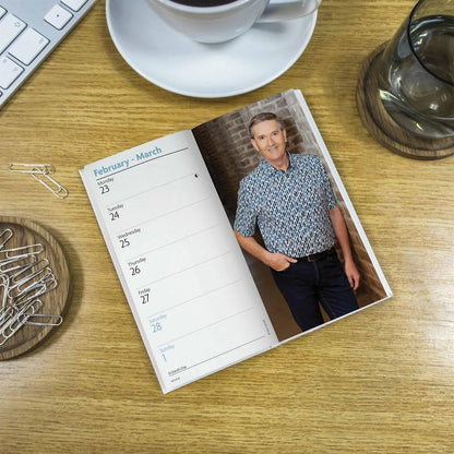 Carousel Worldwide, Daniel O'Donnell 2026 Slim Diary Planner