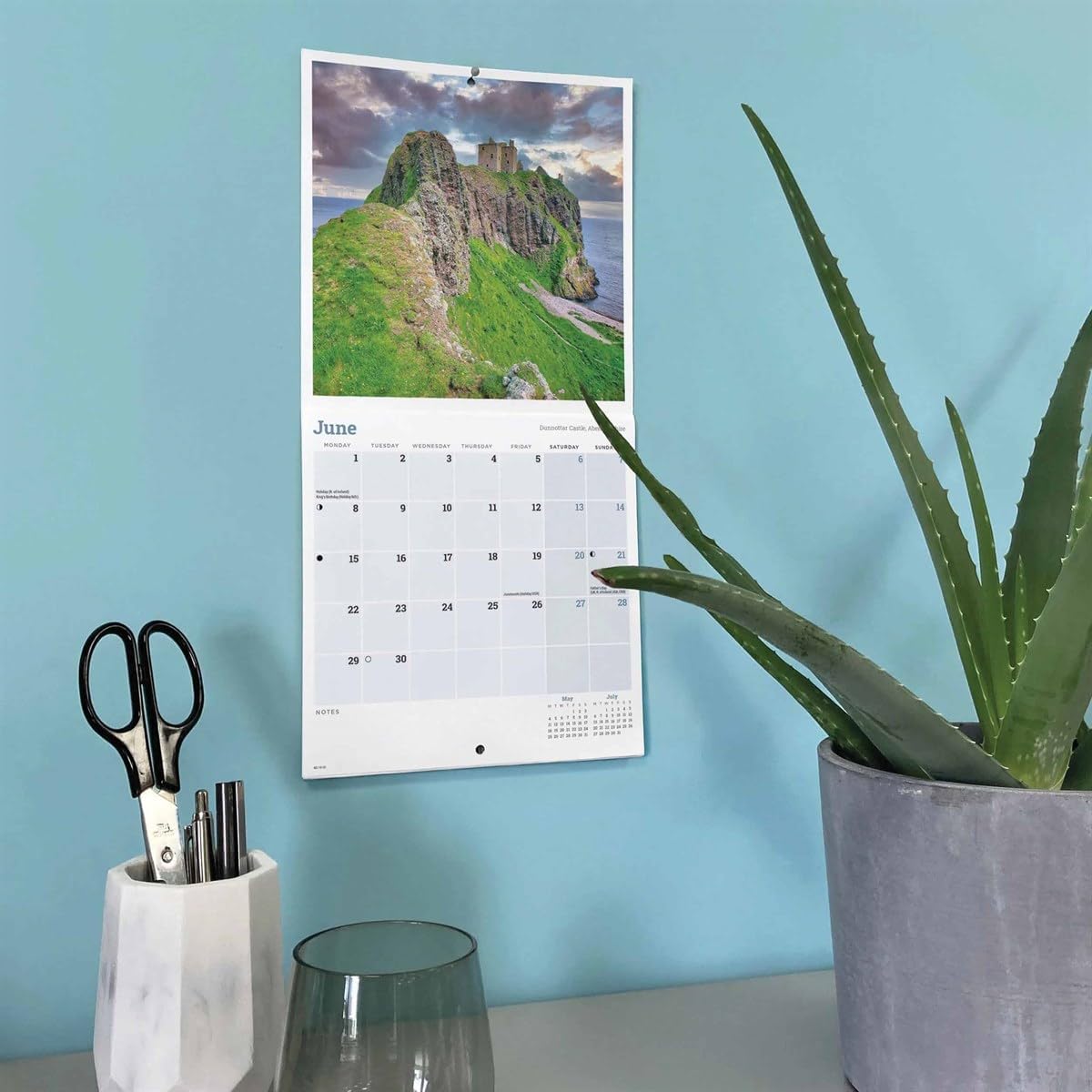 Carousel Worldwide, Scotland 2026 Mini Wall Calendar