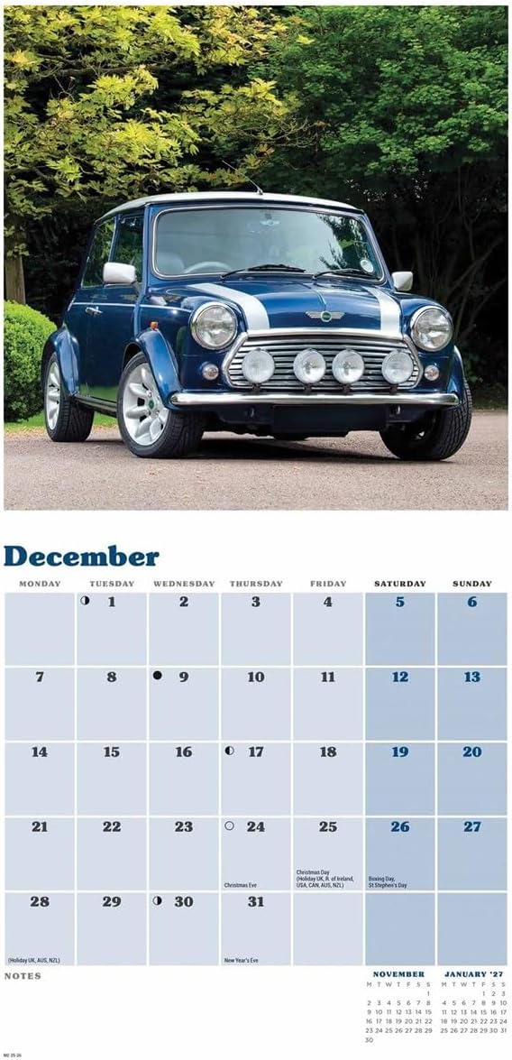 Carousel Worldwide, Mini Original 2026 Mini Wall Calendar