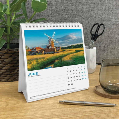 Carousel Worldwide, British Landscapes 2026 Desk Calendar