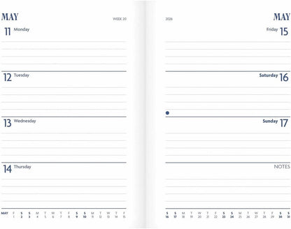 Carousel Worldwide, Cornwall 2026 A6 Diary Planner