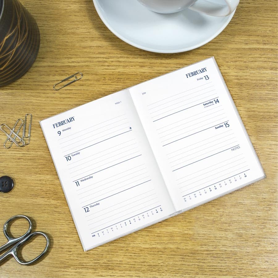 Carousel Worldwide, Cornwall 2026 A6 Diary Planner