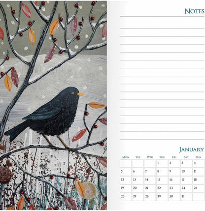 Carousel Worldwide, Jo Grundy Country Days 2026 Deluxe Slim Diary Planner